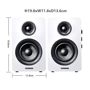 Sanyun SW228BT 80Wアクティブブックシェルフスピーカー 81PdWvZcOBL._AC_SY200_QL15_.jpg
